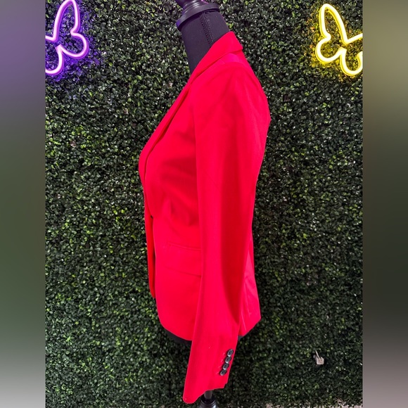 Express Red Blazer/ Suit Jacket - Picture 3 of 3